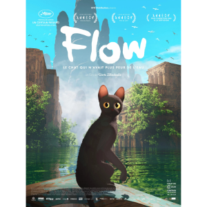 Lundi 18 AOÛT 2025 à 20h00, Projection du film FLOW au cinéma Agnès VARDA (Joigny)